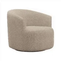 Mainstays Boucle Swivel Accent Chair