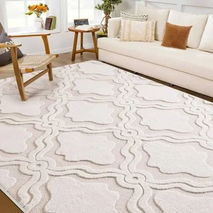 Nefoso Soft Fluffy Shag Rug