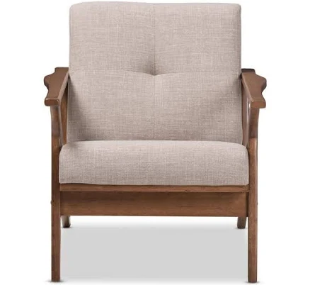 Baxton Studio Nikko Lounge Chair
