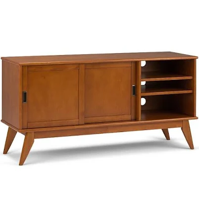 Draper Handcrafted Mid-Century Low Media Stand