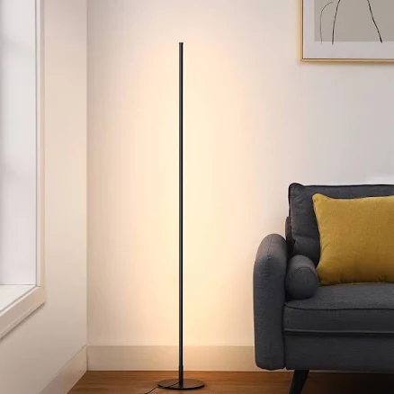 Wade Logan Hedden 58" Dimmable LED Corner Lamp