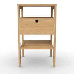 IKEA NORDKISA Bamboo Nightstand