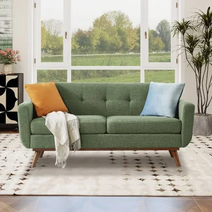 Wade Logan Carmencita Upholstered Loveseat