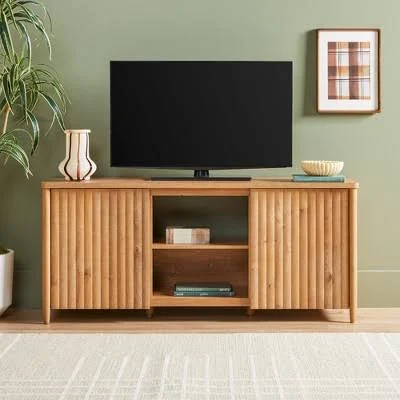 Walker Edison Reema Reeded TV Stand
